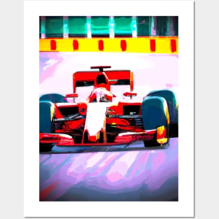 Professional Racing Car Posters and Art